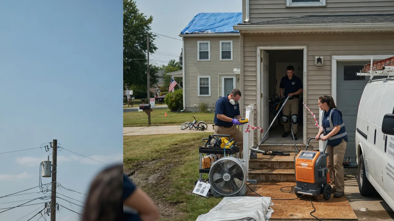 Water Damage Repair in Plum City, WI near me